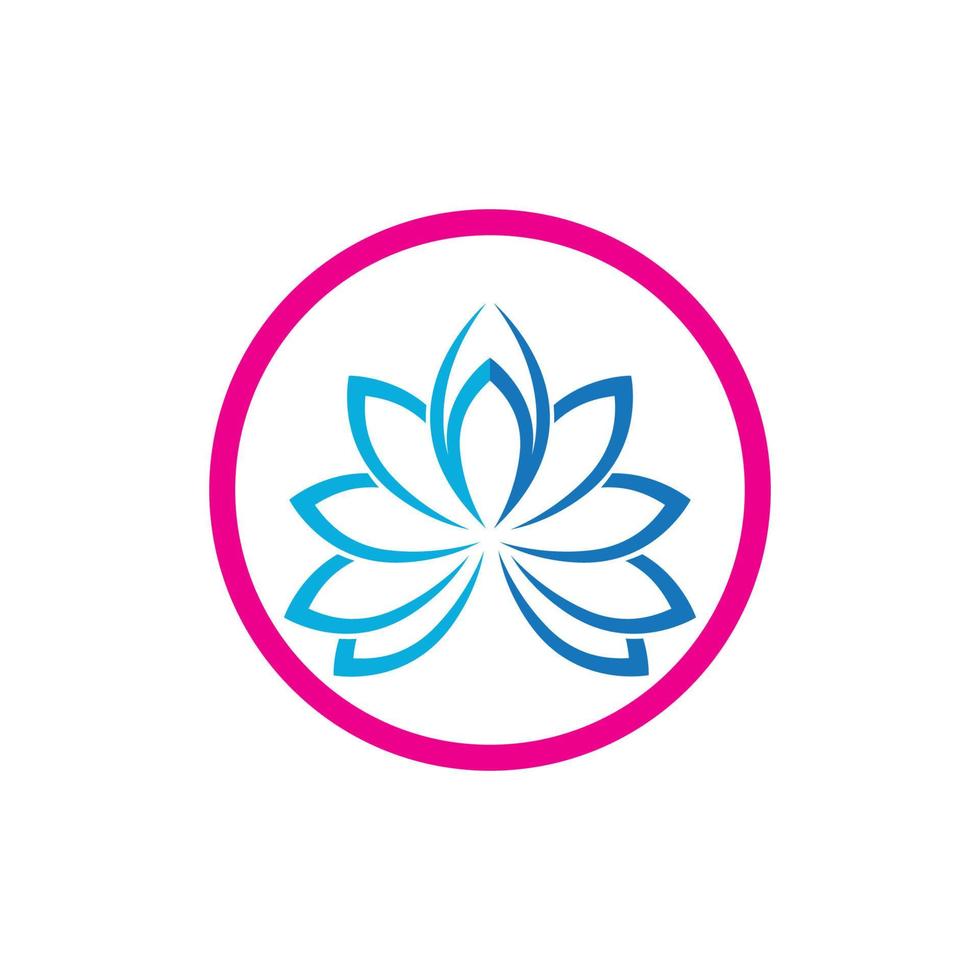 Beauty Vector lotus icon