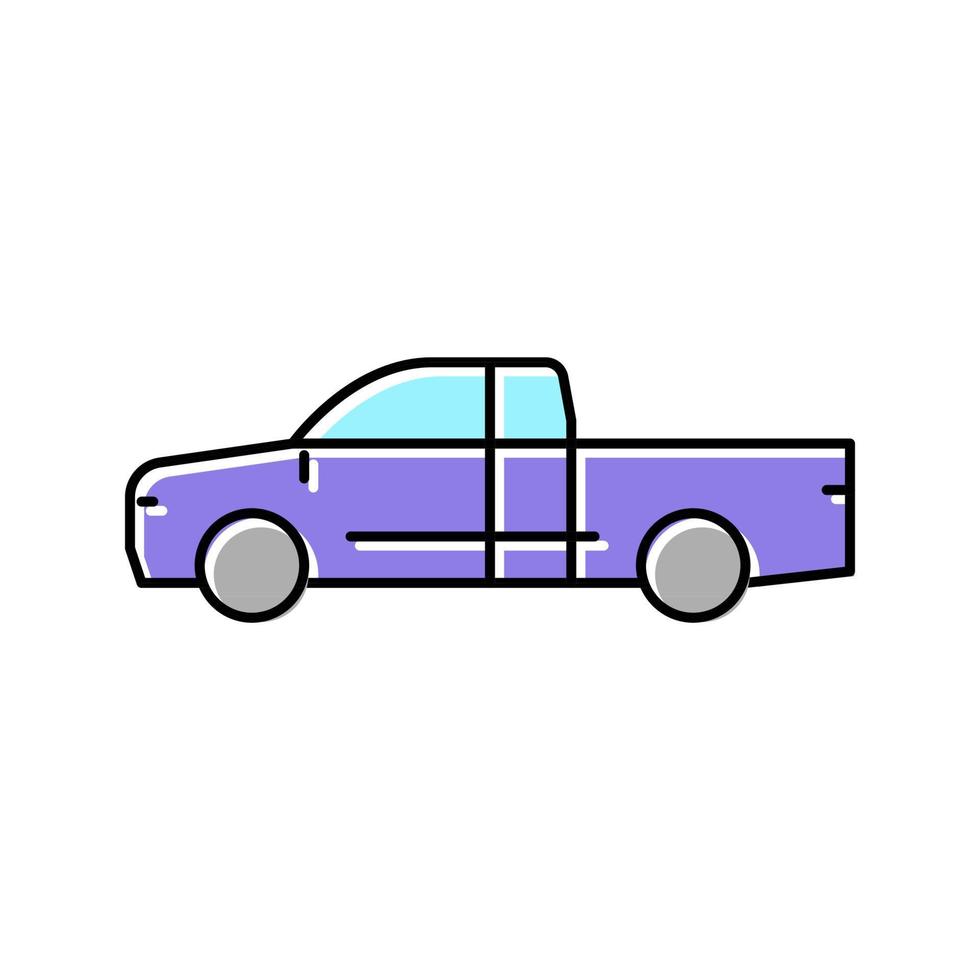 truck car color icon vector illustration