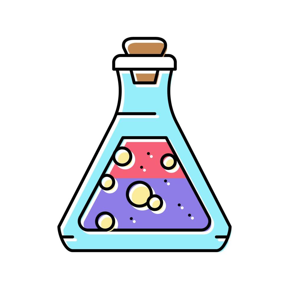 potion liquid color icon vector illustration