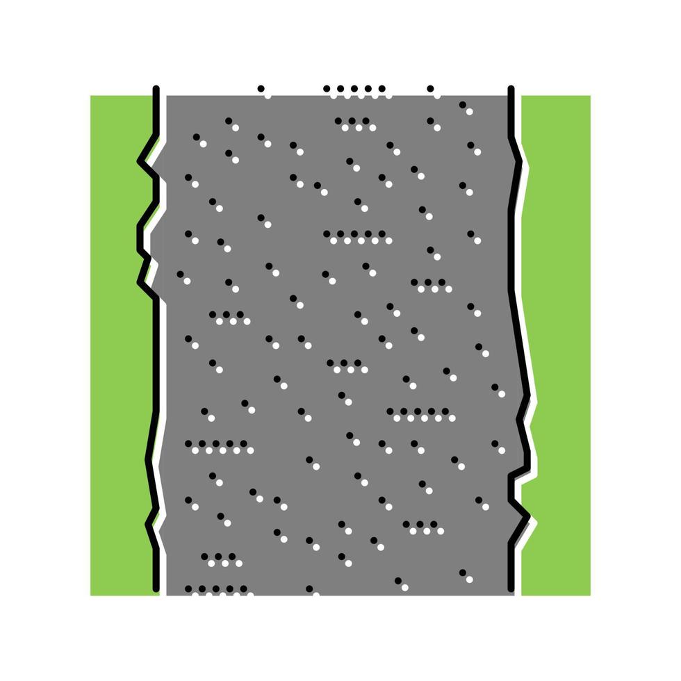 gravel road color icon vector illustration 19579055 Vector Art at Vecteezy