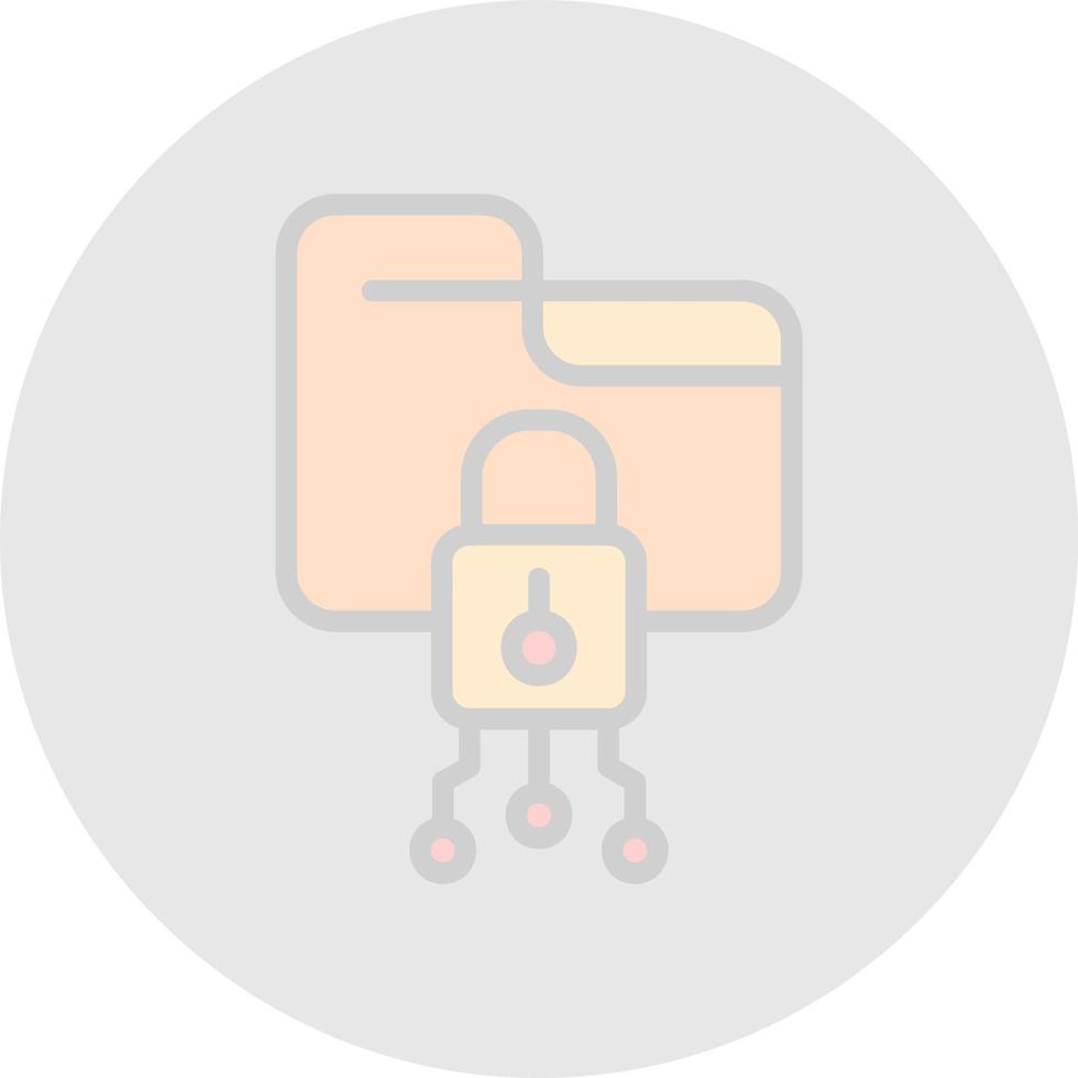 Data Encryption Vector Icon
