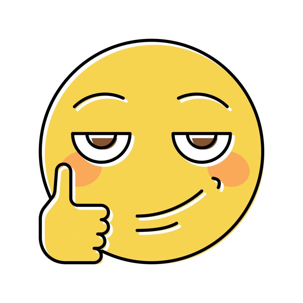 like emoji color icon vector illustration 19579217 Vector Art at Vecteezy