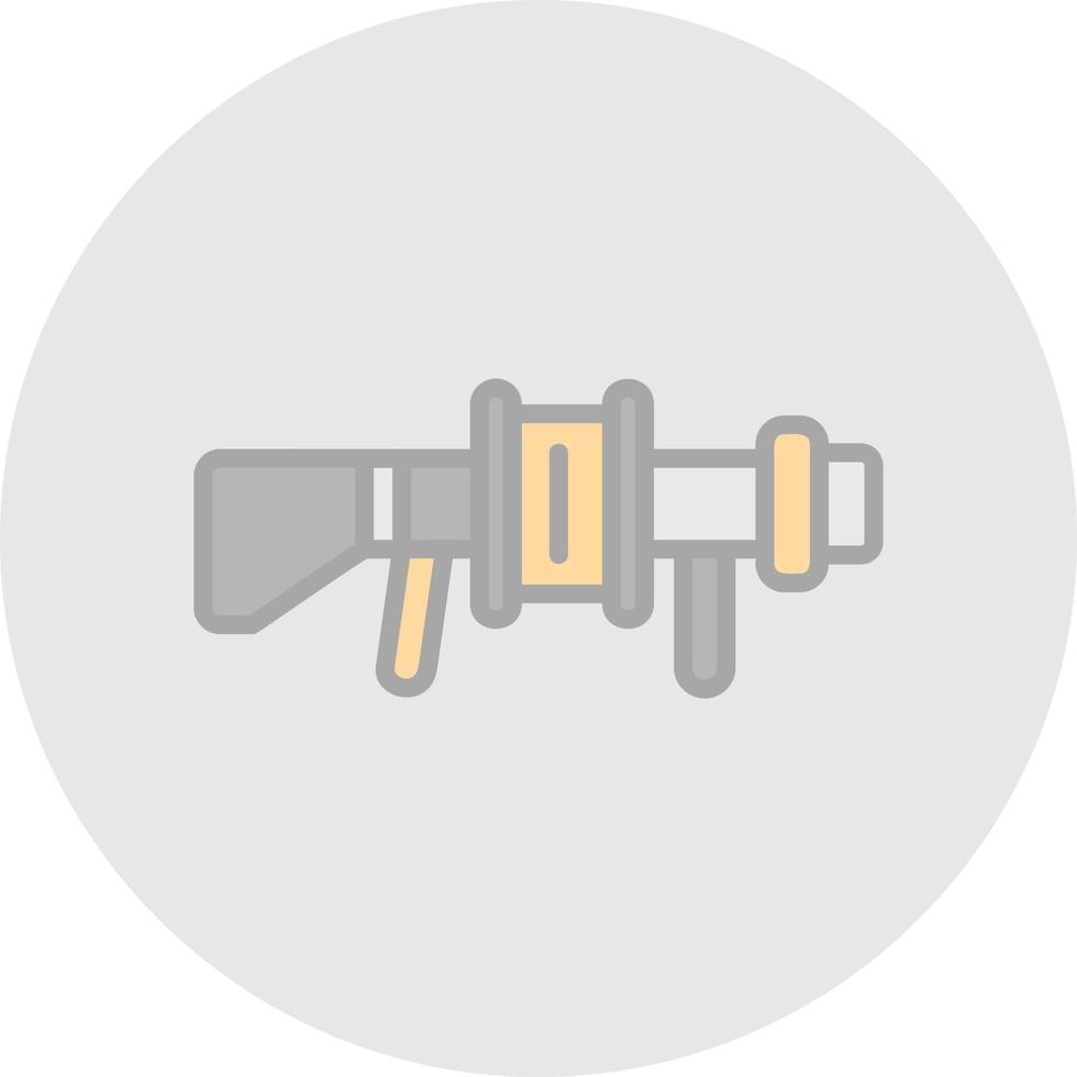 Grenade Launcher Vector Icon