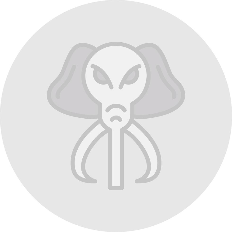 Mammoth Vector Icon