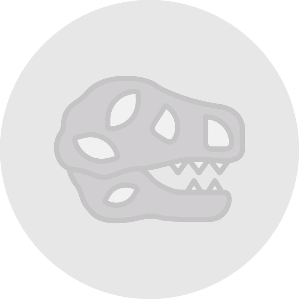 Tyrannosaurus Vector Icon