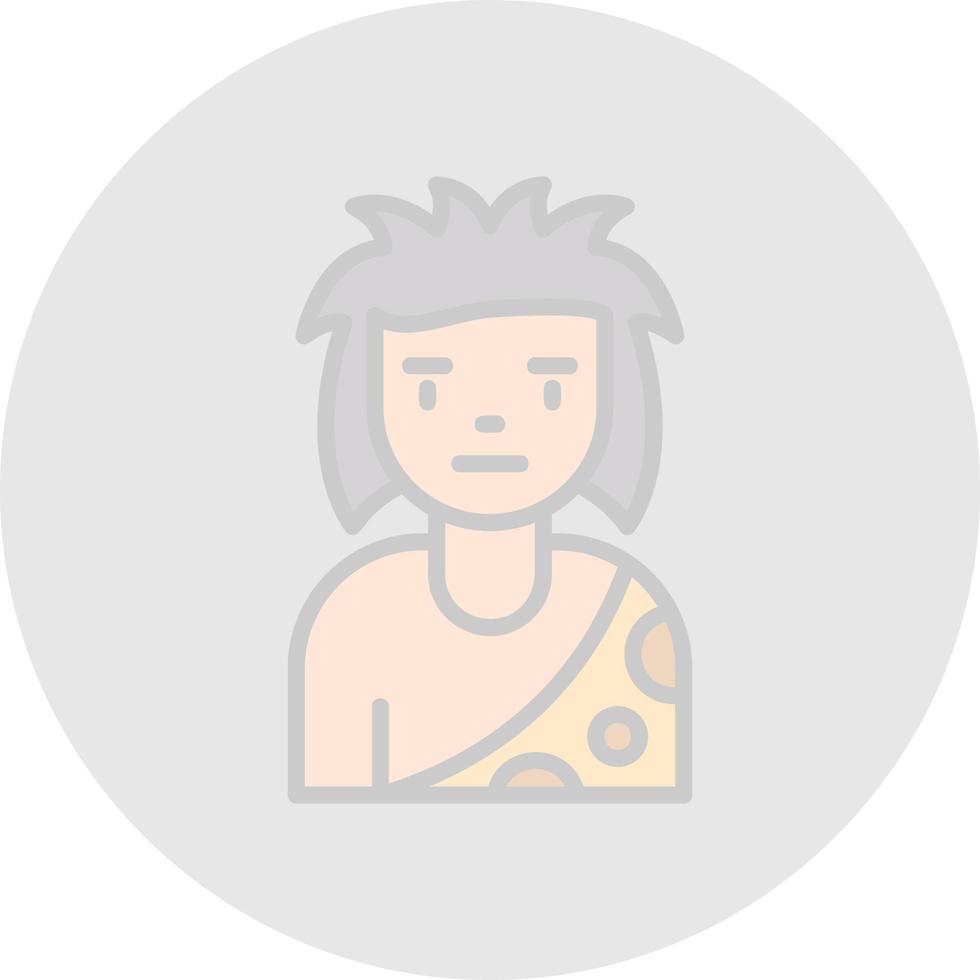 Caveman Vector Icon