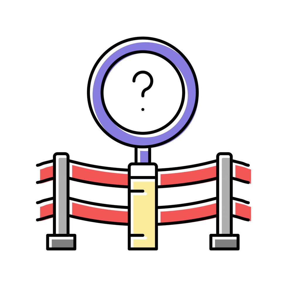 accident investigation color icon vector illustration 19579355 Vector Art at Vecteezy