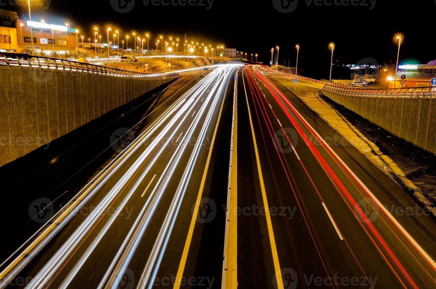 vista panorámica de la carretera foto