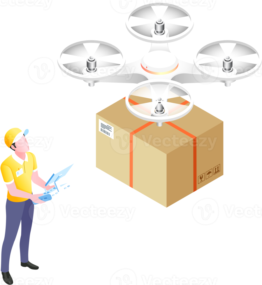 Drone delivery symbol 19582328 PNG