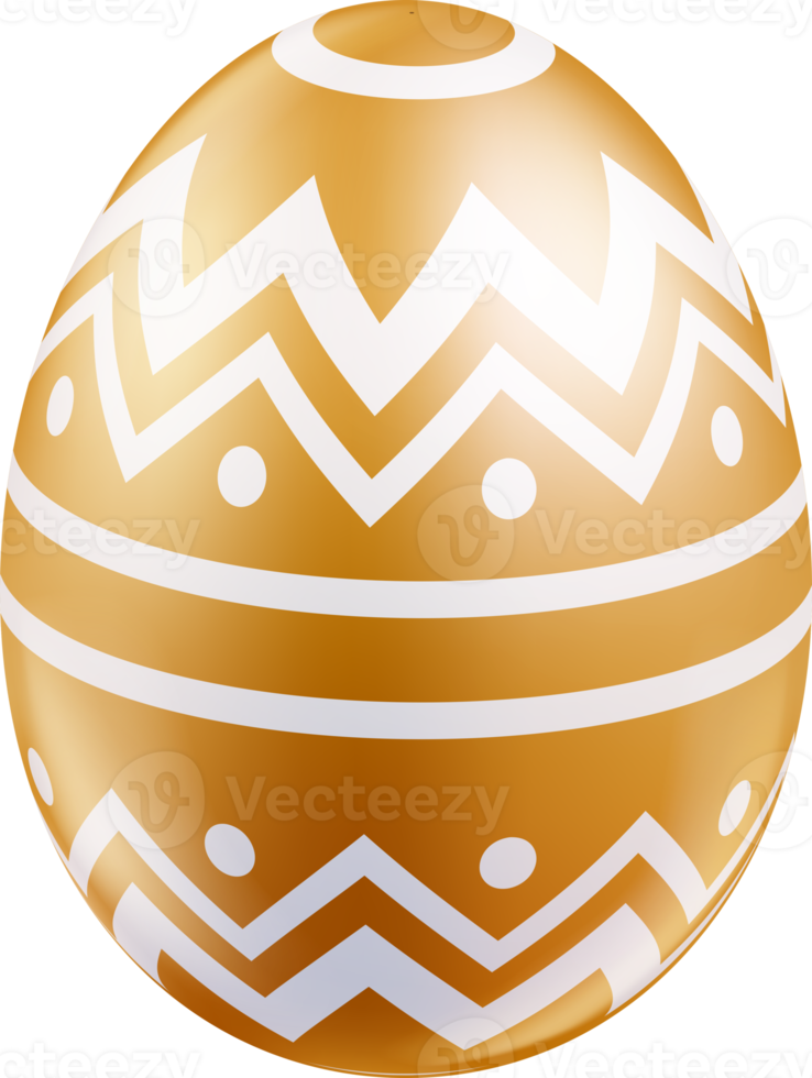 easter eggs gold color png