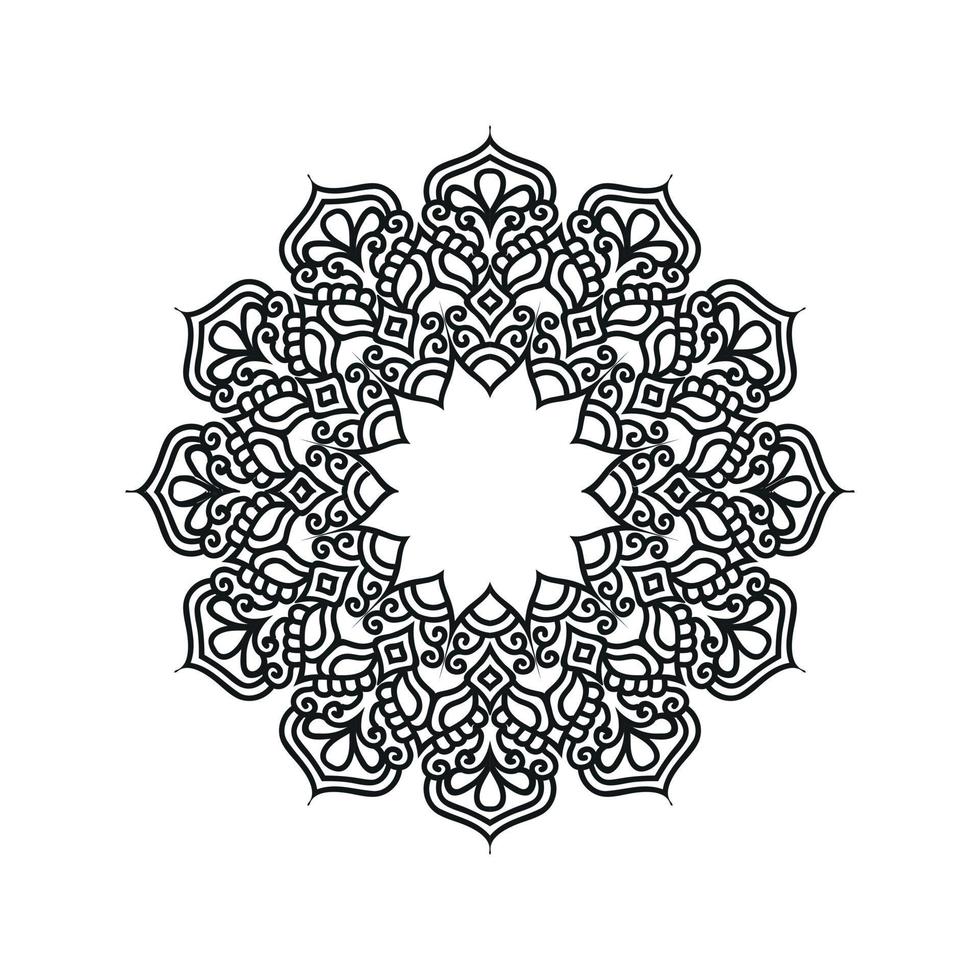 Flower mandala vector designs. Mandala art background