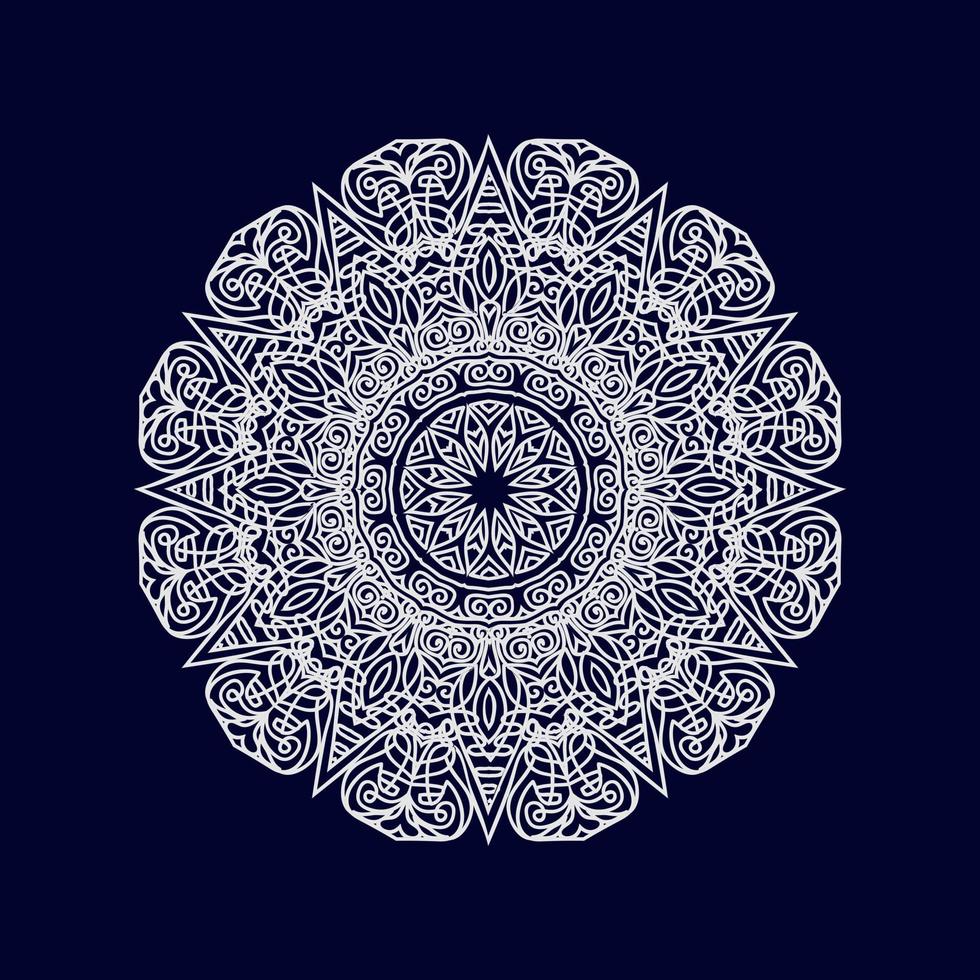 Mandala background design vector illustration