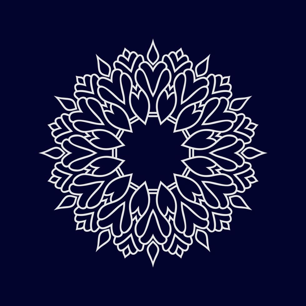 Mandala vector pattern design background