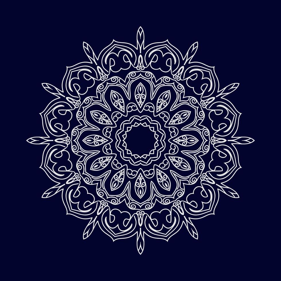 Mandala vector pattern design background