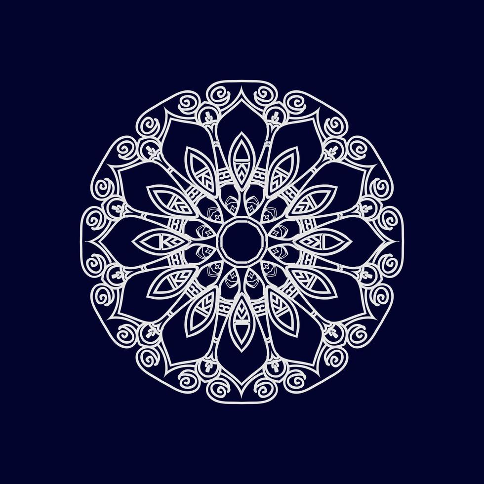 Mandala vector pattern design background