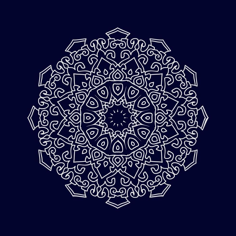 Mandala background design vector illustration