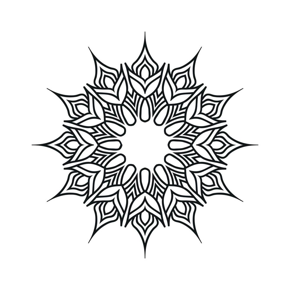 Mandala background design vector illustration