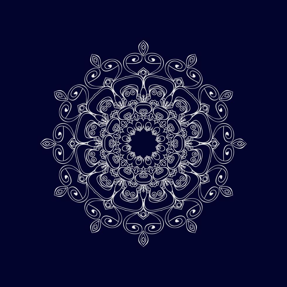 Mandala vector pattern design background