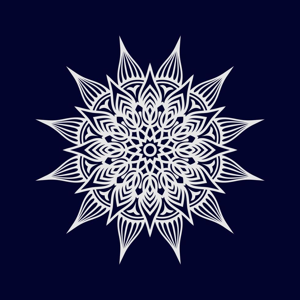 Mandala vector pattern design background