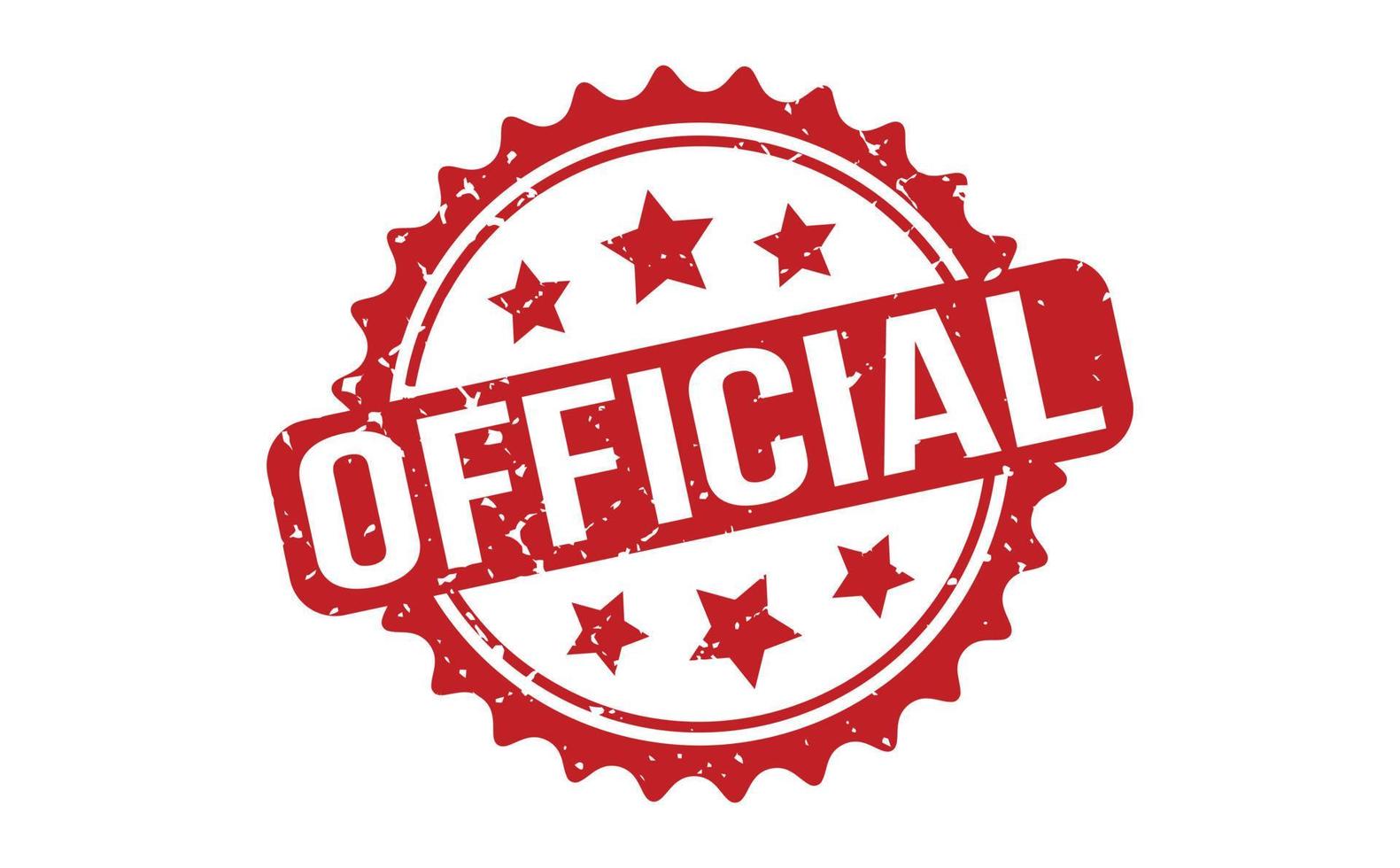 Official Rubber Stamp. Official Rubber Grunge Stamp Seal Vector Illustration - Vector