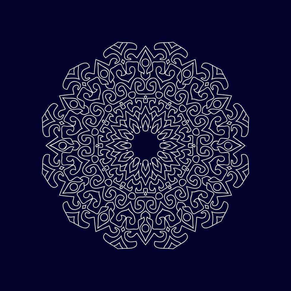 Mandala designs. New mandala art background vector