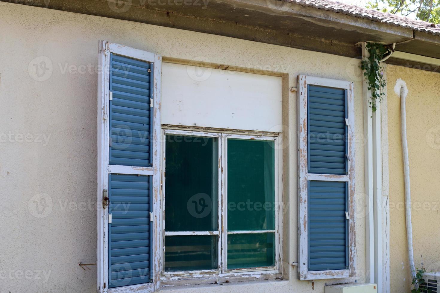 Small window in the big city. photo