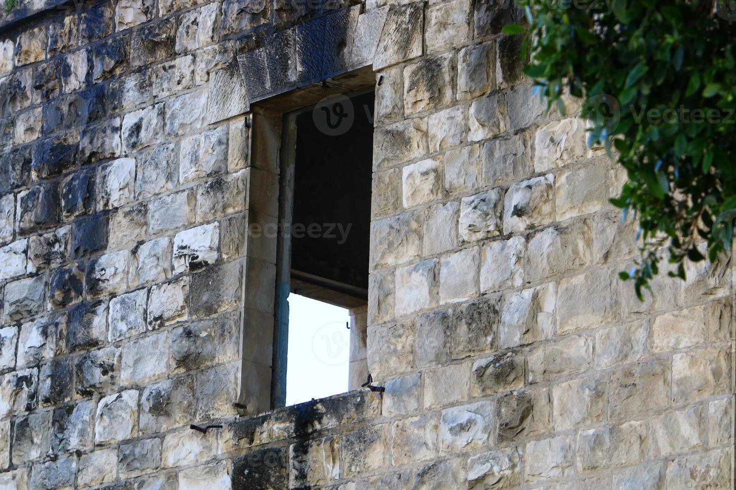 Small window in the big city. photo