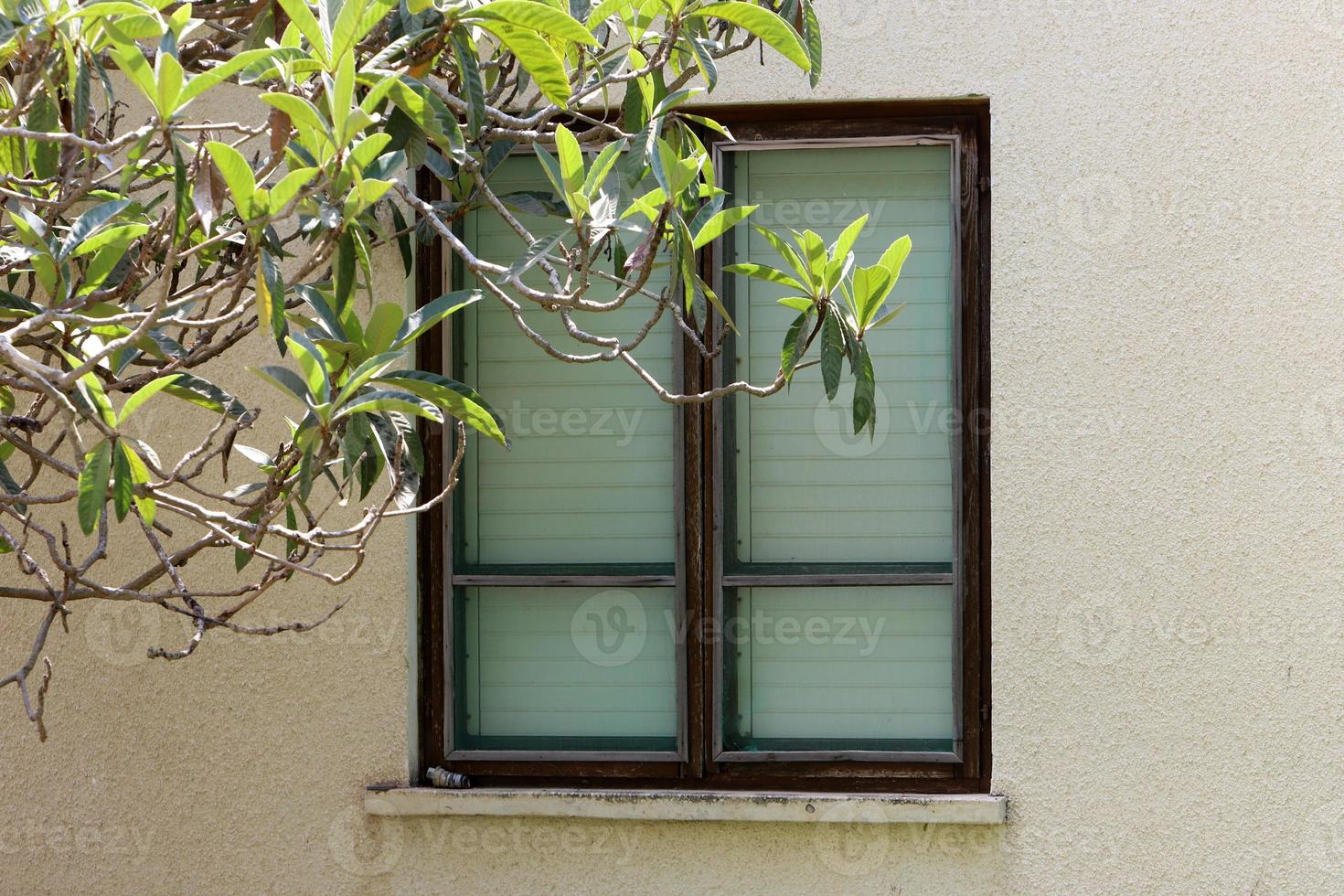 Small window in the big city. photo