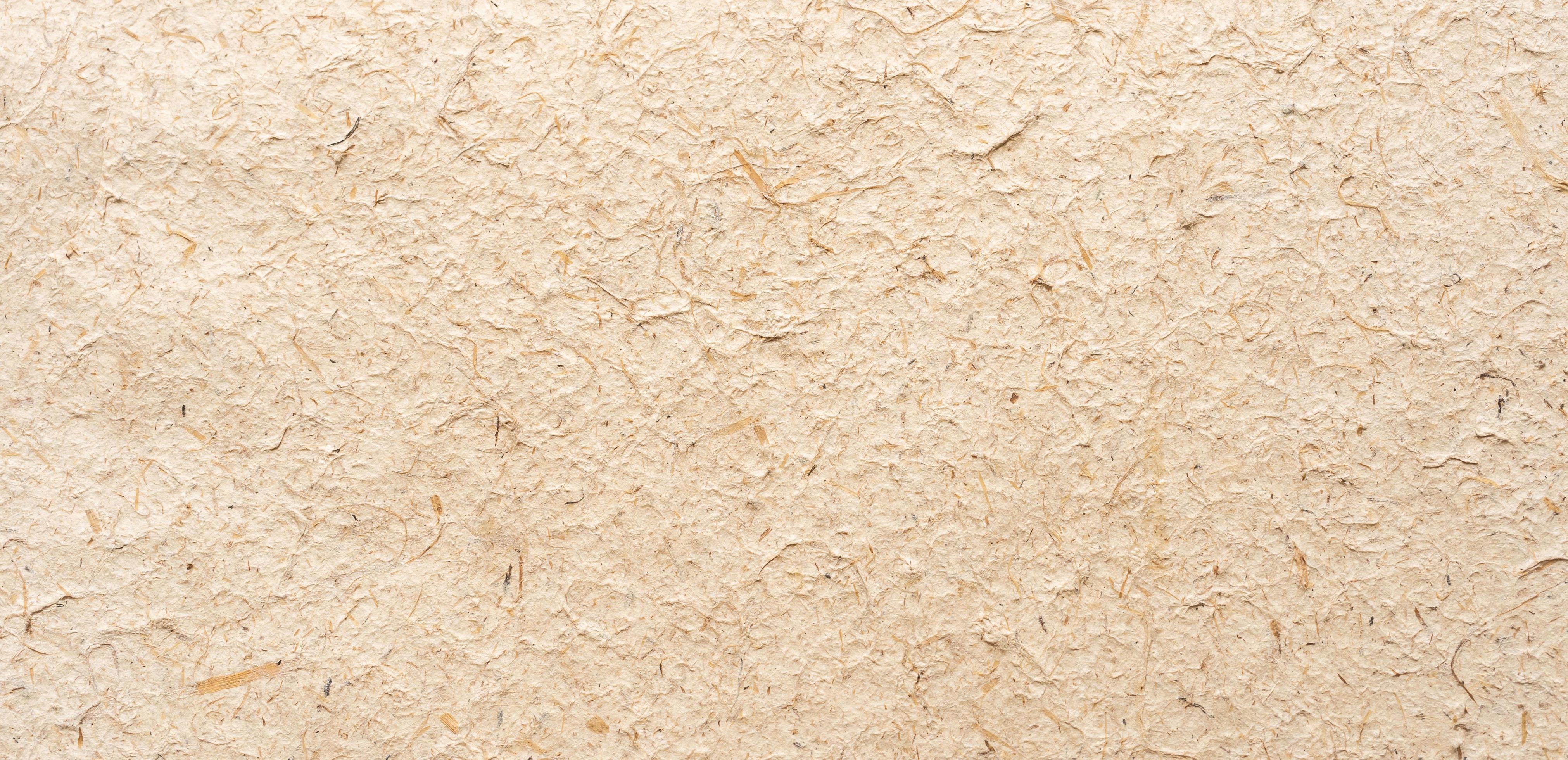 Close up panorama crumpled craft paper texture and background with copy