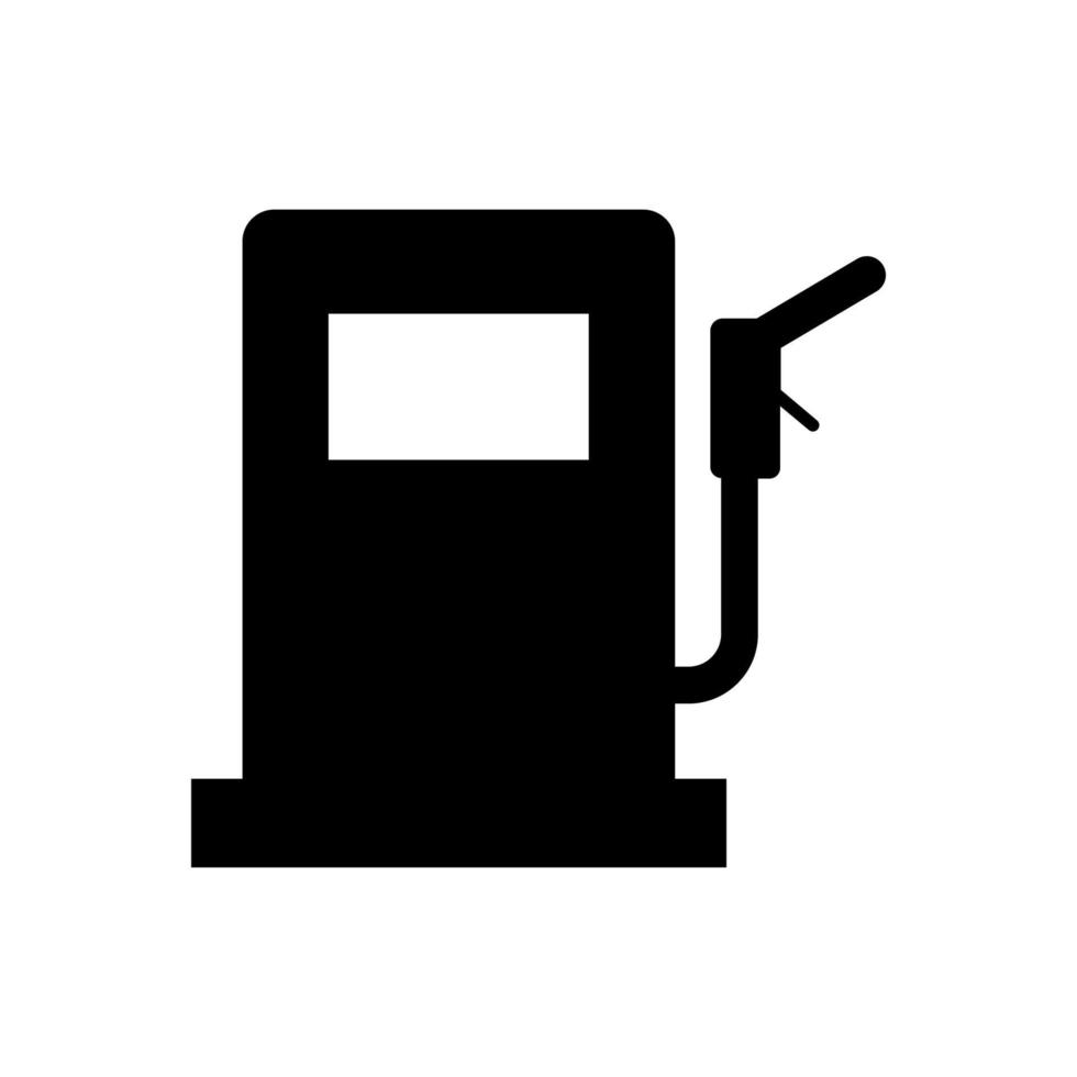 gas station icon, traffic icon.vector gas station. illustration in white background vector