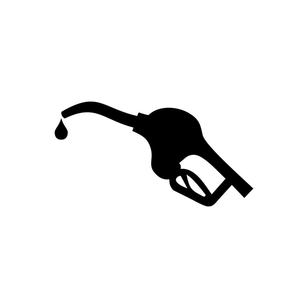 gas station icon, traffic icon.vector gas station. illustration in white background vector