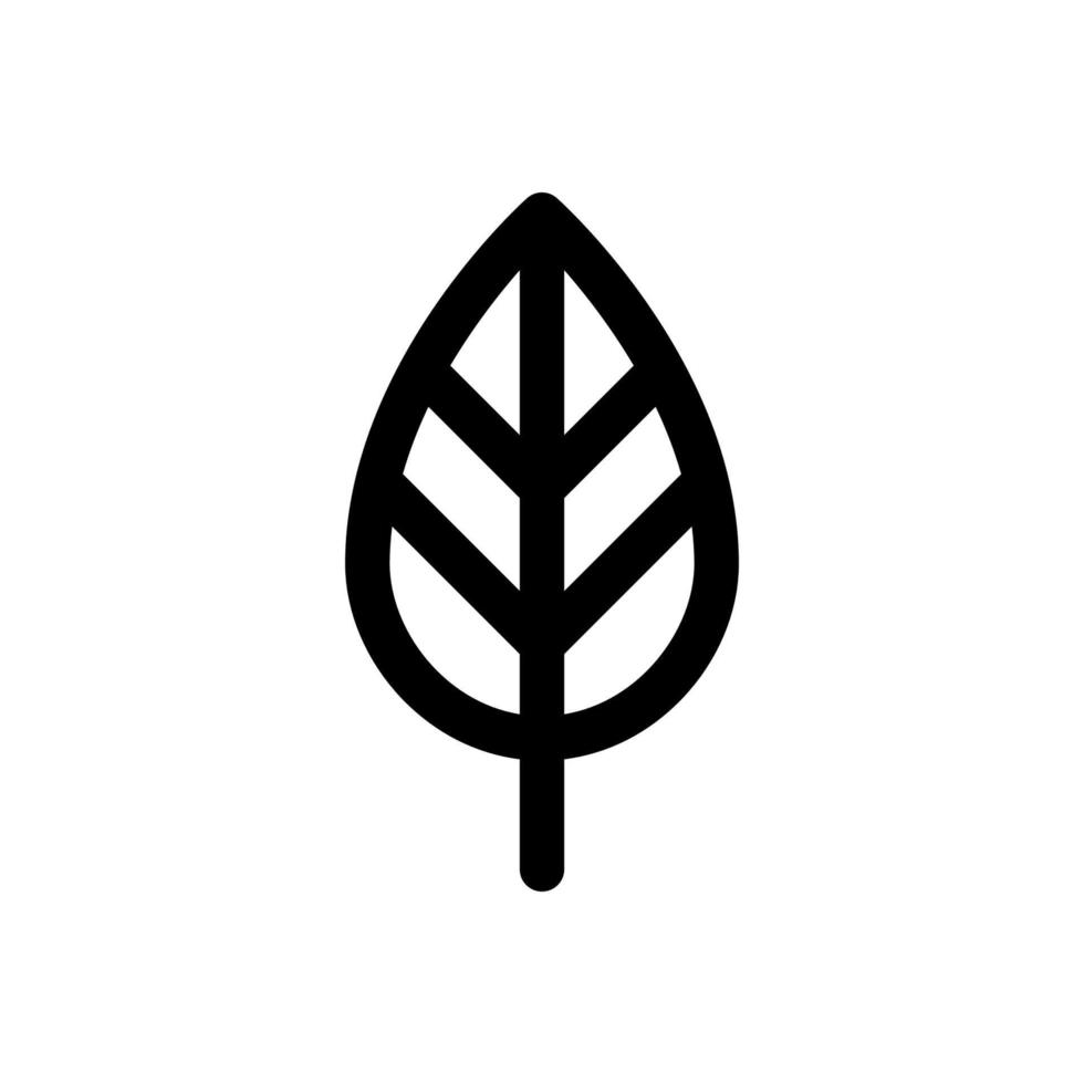leaf icon, vector leaf icon, in trendy flat style isolated on white background. leaf icon image, leaf icon illustration