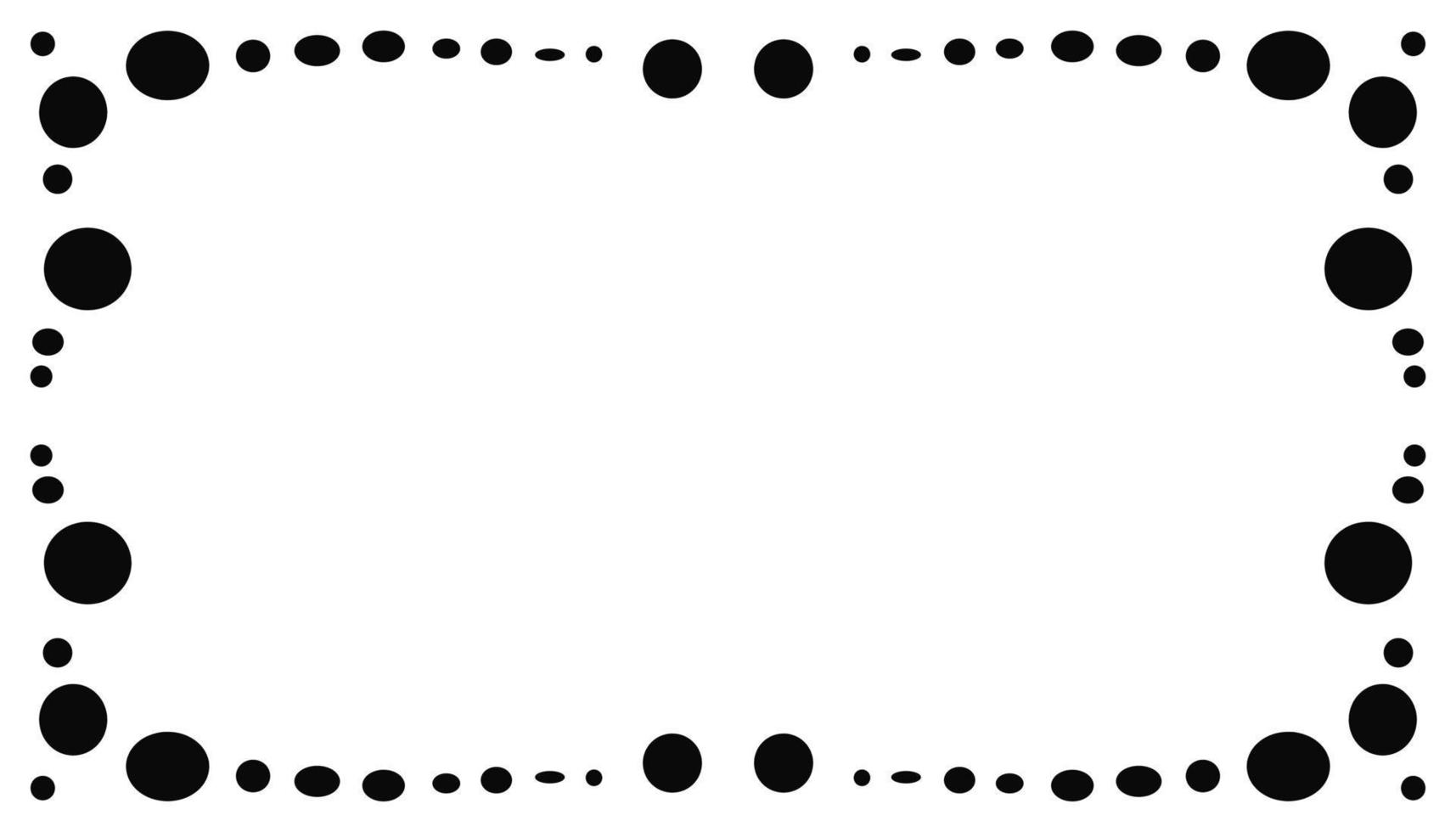 Abstract background with black frame vector