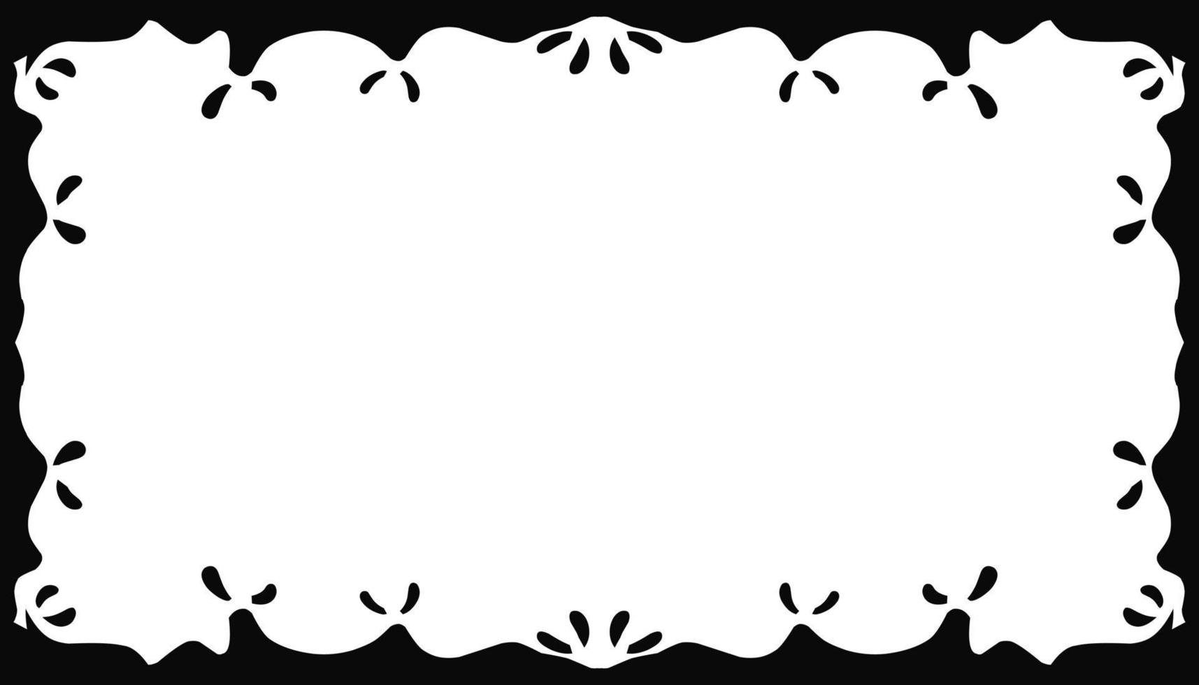 Abstract background with black frame vector
