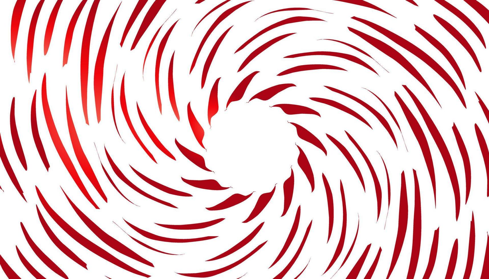 fondo abstracto con espirales rojas vector