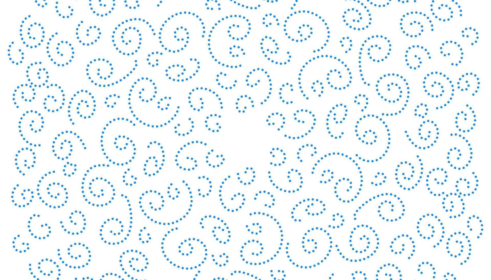 White abstract illustration background with blue spots vector