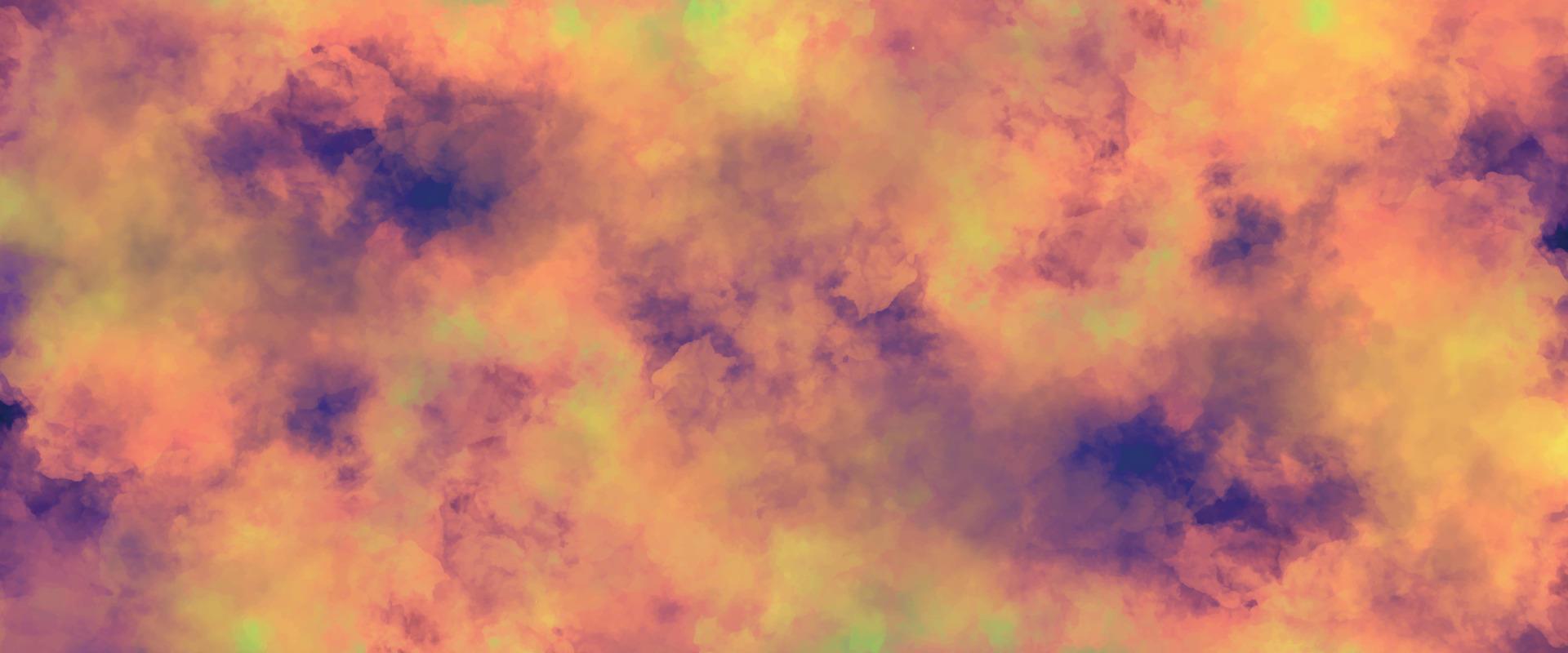 fondo colorido abstracto. Fondo de pintura colorida acuarela grunge. espacio exterior. fondo de escarcha y luces. nebulosa y estrellas en el espacio vector