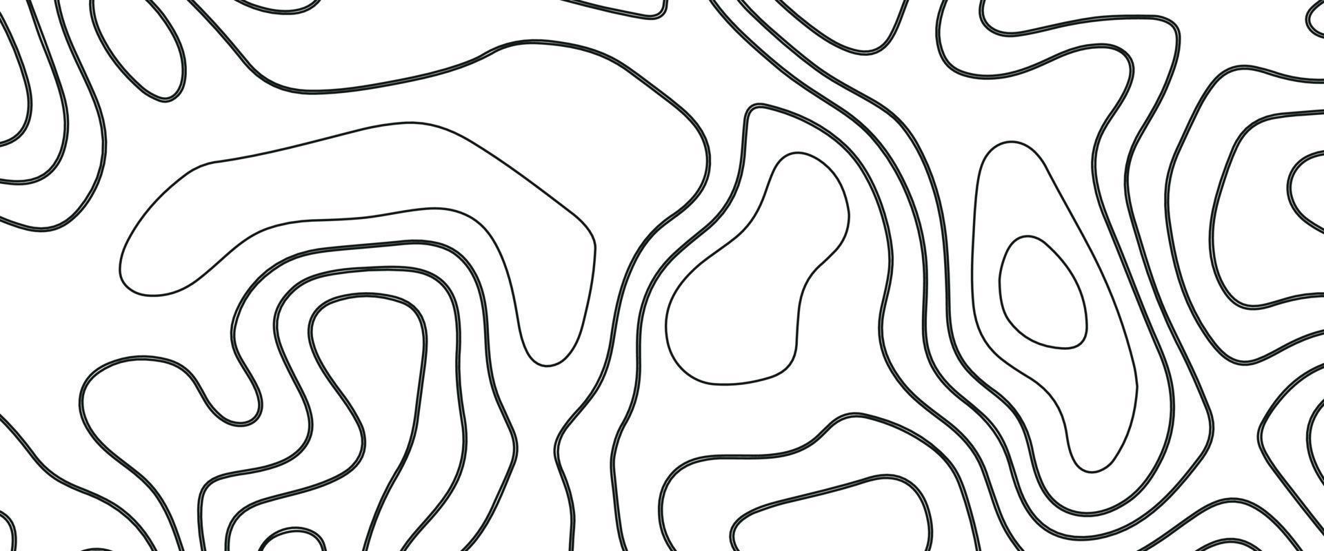 mapa de contorno topográfico detallado en blanco abstracto fondo de vector blanco sutil. cuadrícula de mapa topográfico geográfico. mapa de líneas con elevación. cartografía topográfica. mapa topográfico. relieve topográfico.