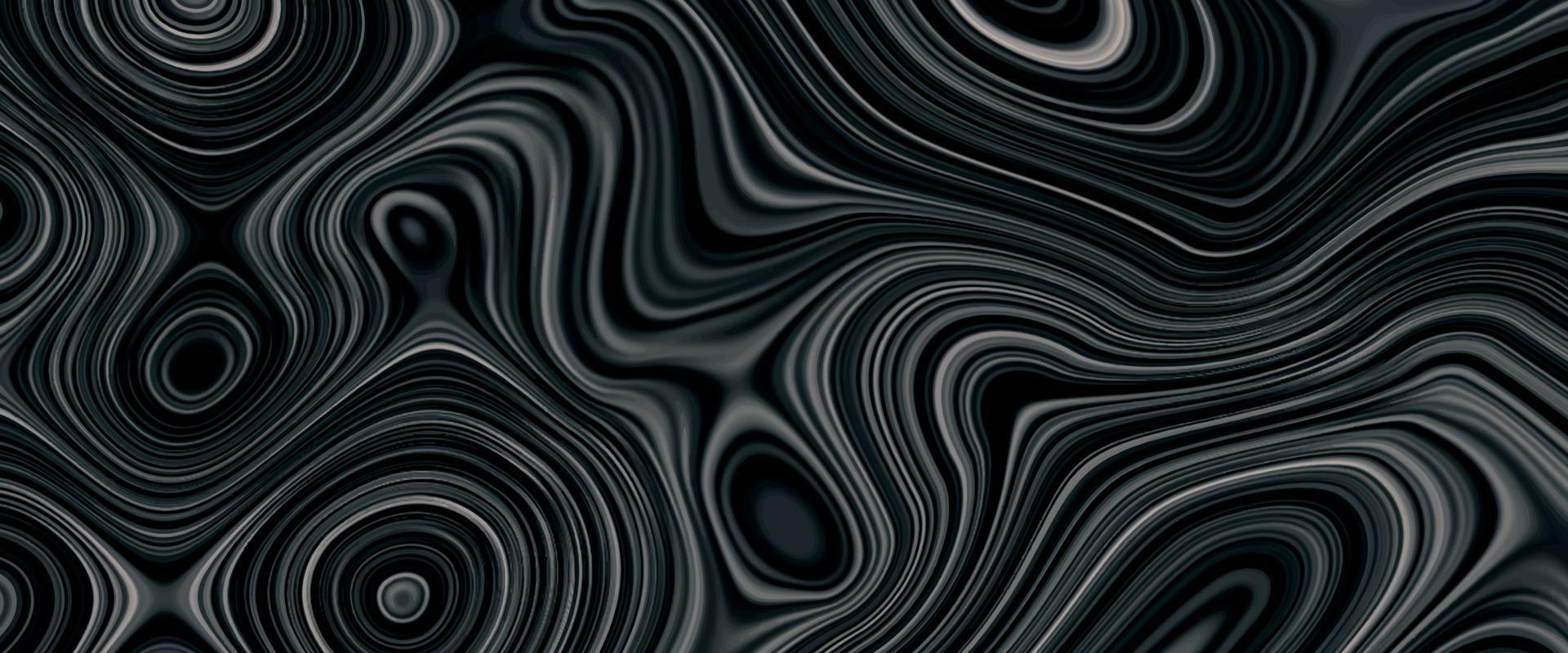 marble texture formed by mixing the black and white acrylic paint, abstract  background Stock Photo