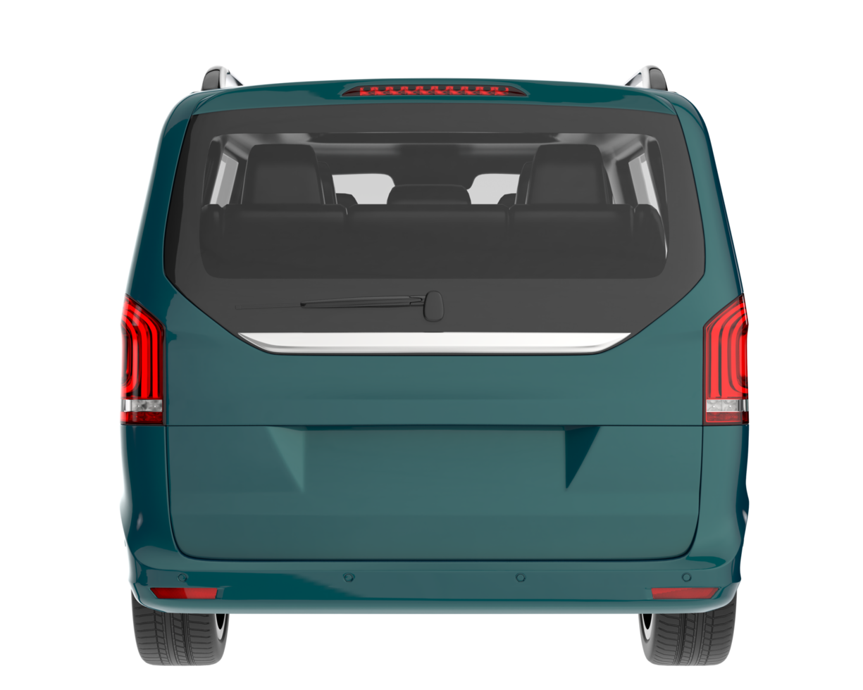 Modern car isolated on transparent background. 3d rendering - illustration png