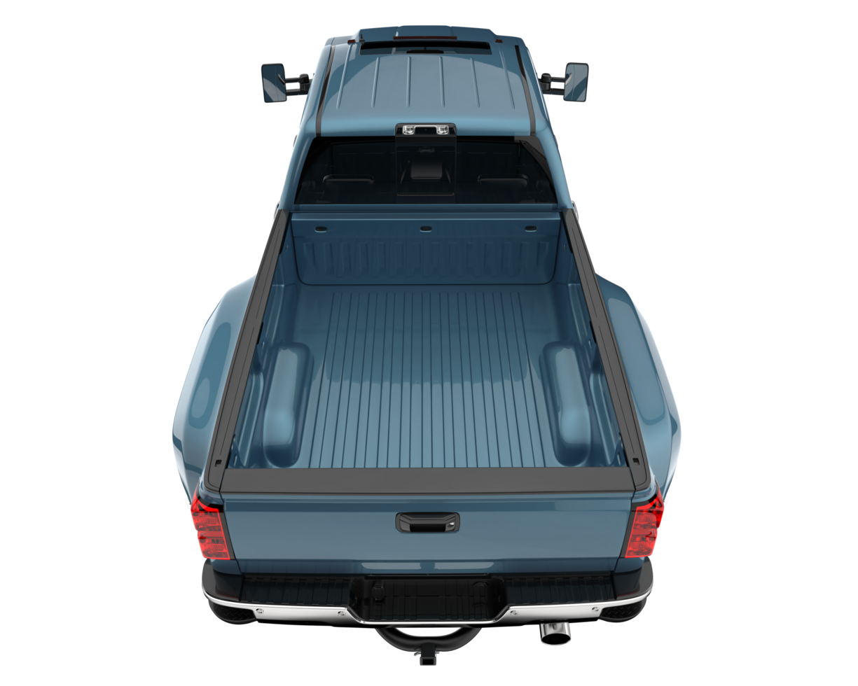 Pickup truck isolated on transparent background. 3d rendering - illustration png