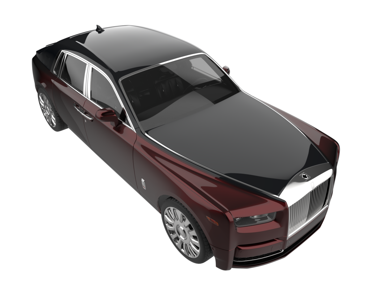 Realistic SUV isolated on transparent background. 3d rendering - illustration png