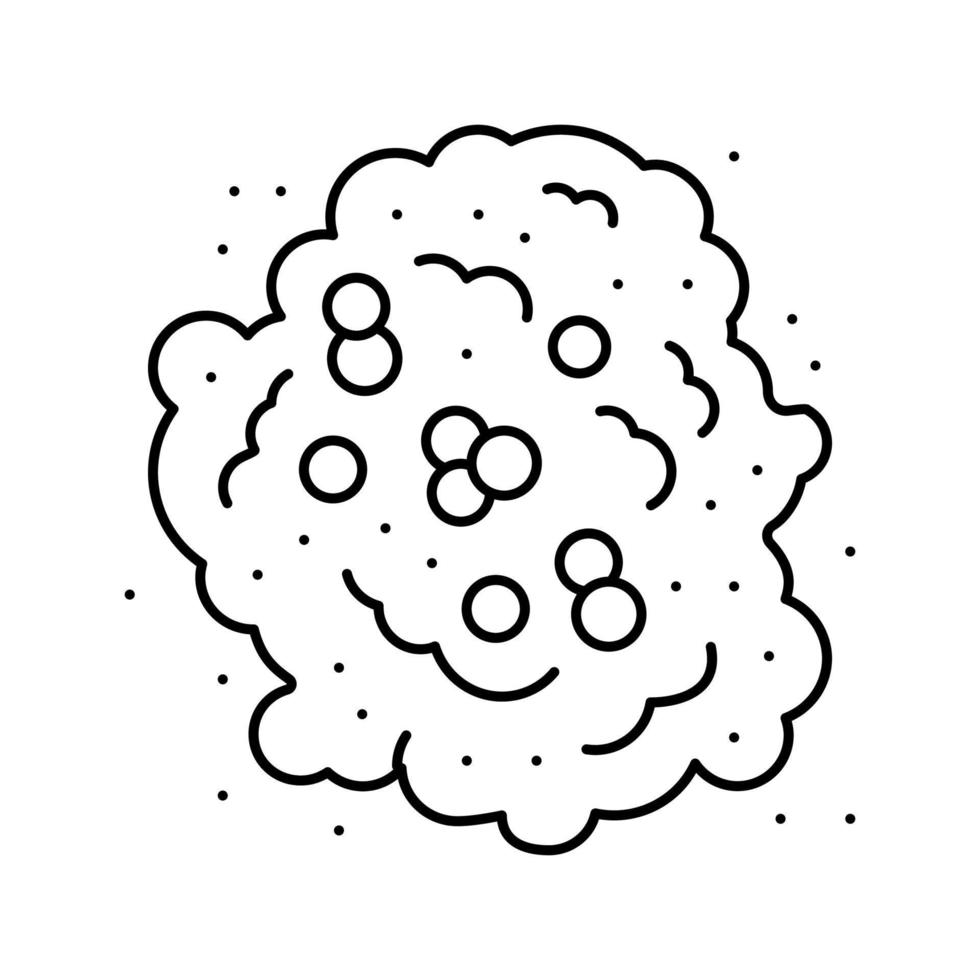 pepper explosion line icon vector illustration