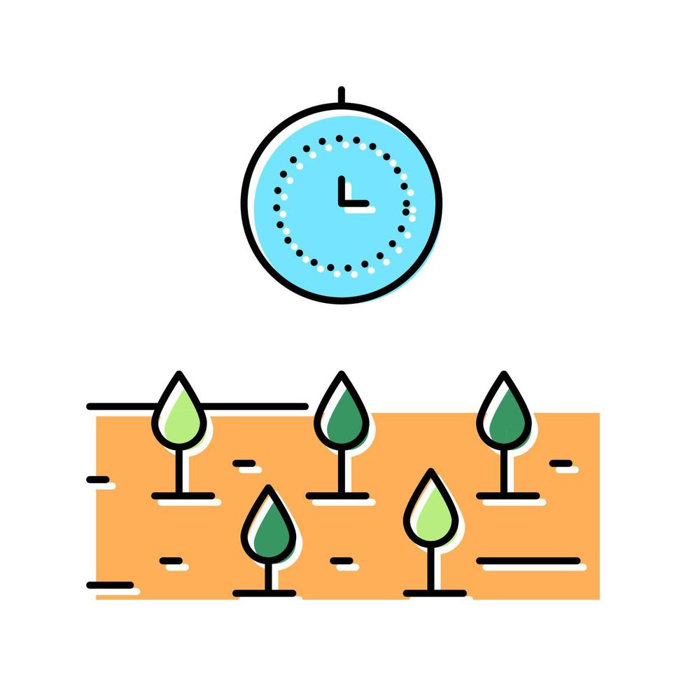 Growth Time Plant Color Icon Vector Illustration 19590824 Vector Art At growth-time-plant-color-icon-vector-illustration-19590824-vector-art-at