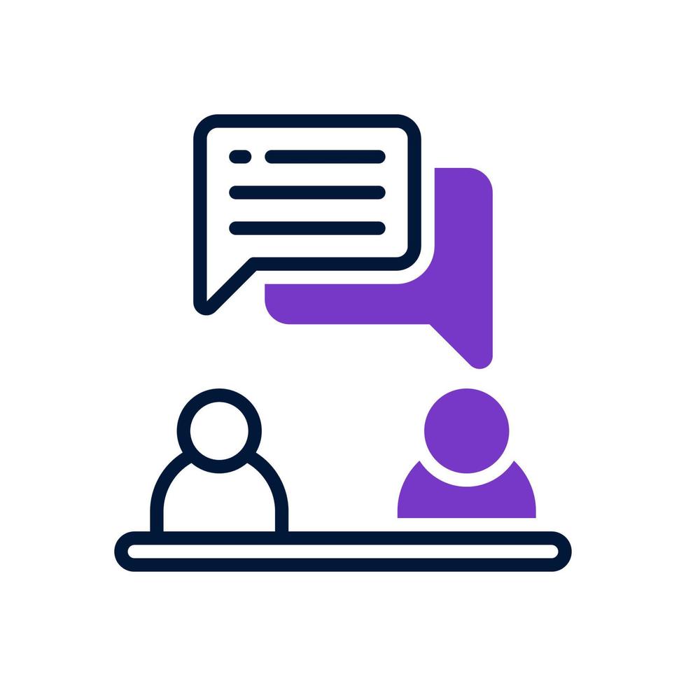 discussion icon for your website design, logo, app, UI. 19594398 Vector