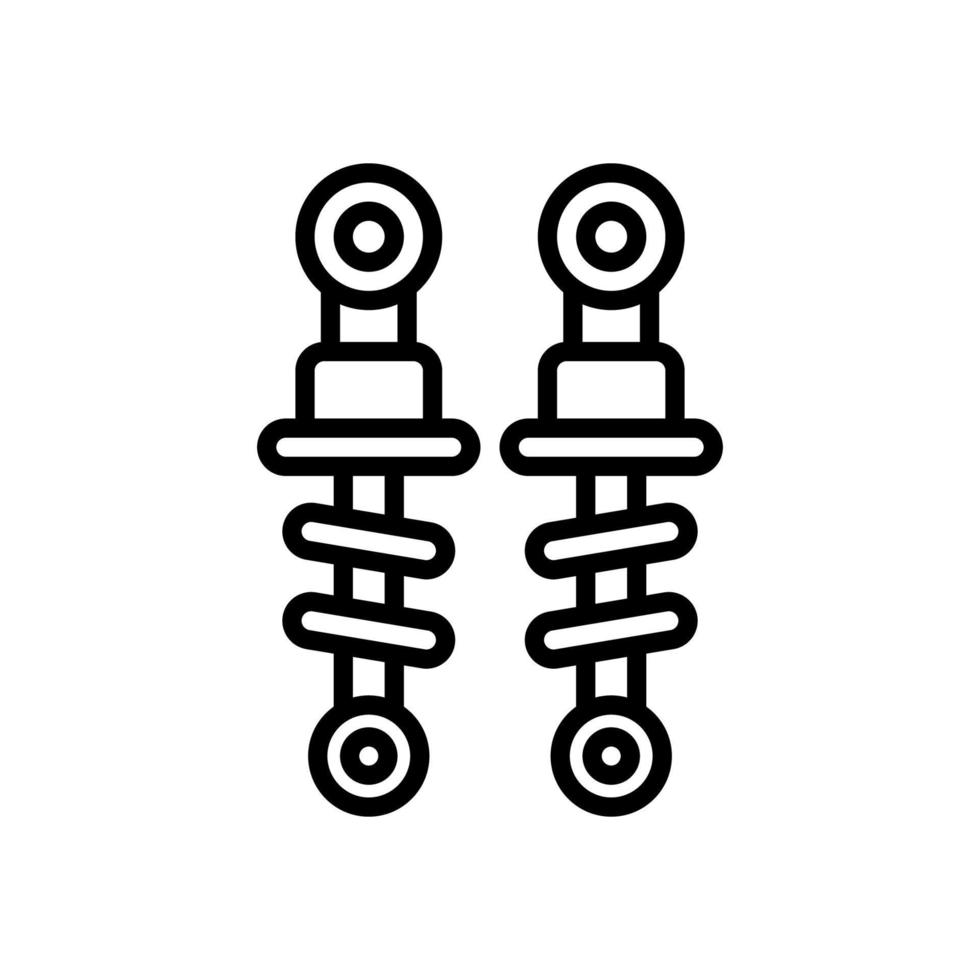 shock absorber icon for your website, mobile, presentation, and logo design. vector