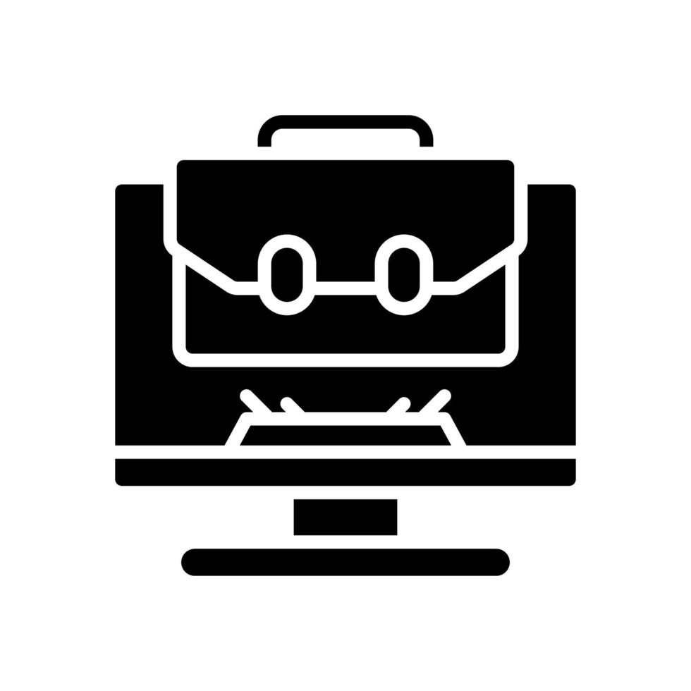 brefcase icon for your website design, logo, app, UI. vector