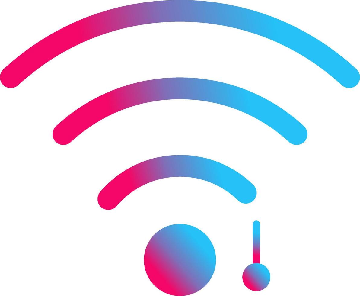 Unique WiFi Sign Vector Icon