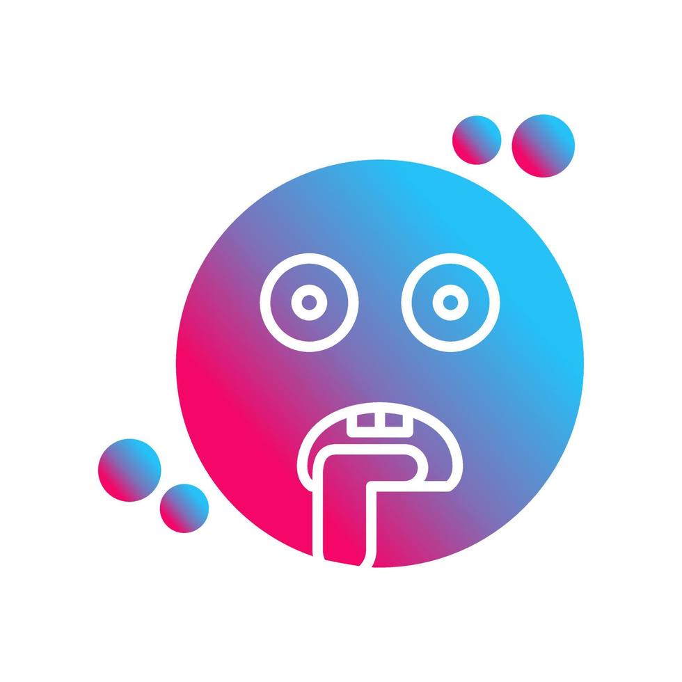 Drooling Vector Icon