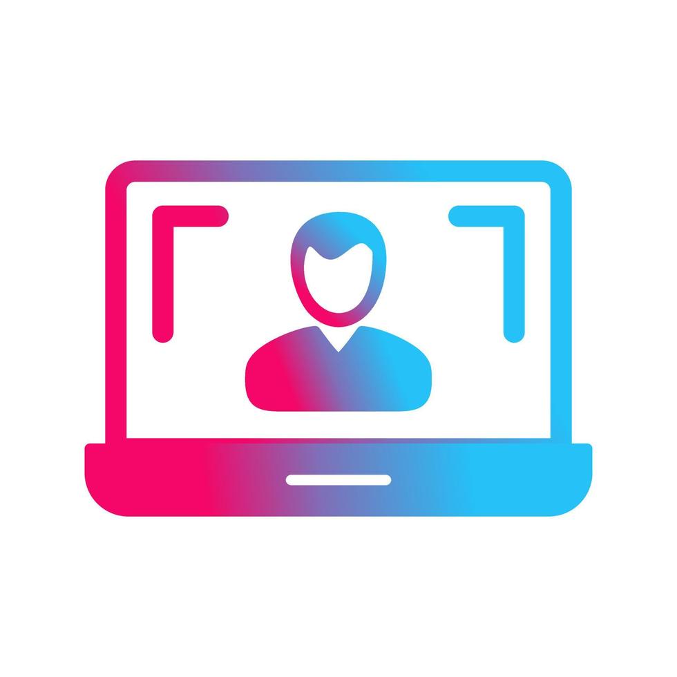 Online Lesson Vector Icon